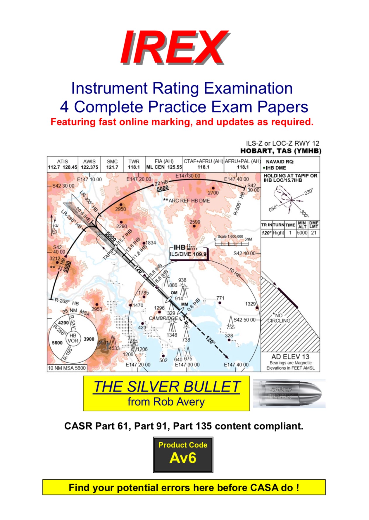 Avfacts by Rob Avery 4 x IREX Practice Exams - AV6