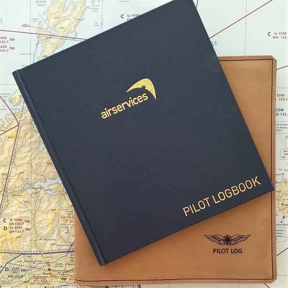 Airservices Australia Pilot Logbook Cover – Nubuck Leather