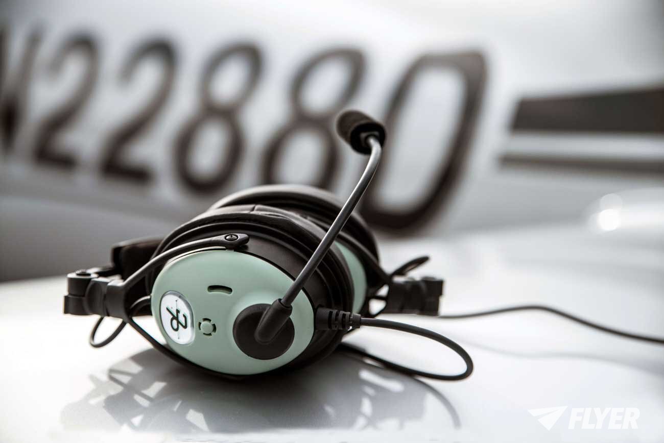 David Clark DC ONE-X ENC Headset with Bluetooth - Straight Cord Dual Plugs