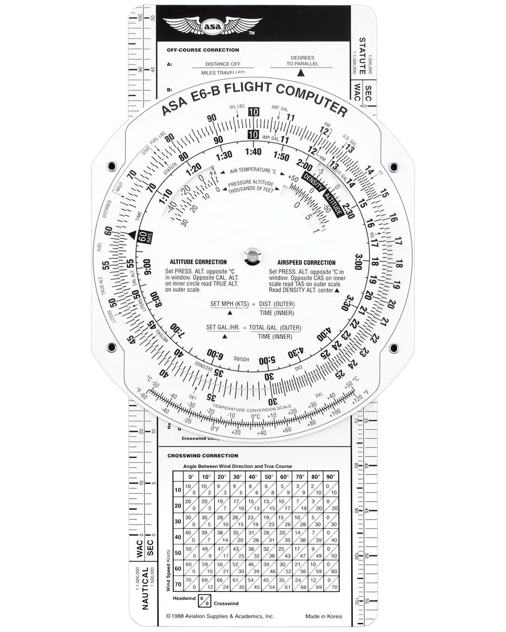 ASA E6-B Economy Flight Computer
