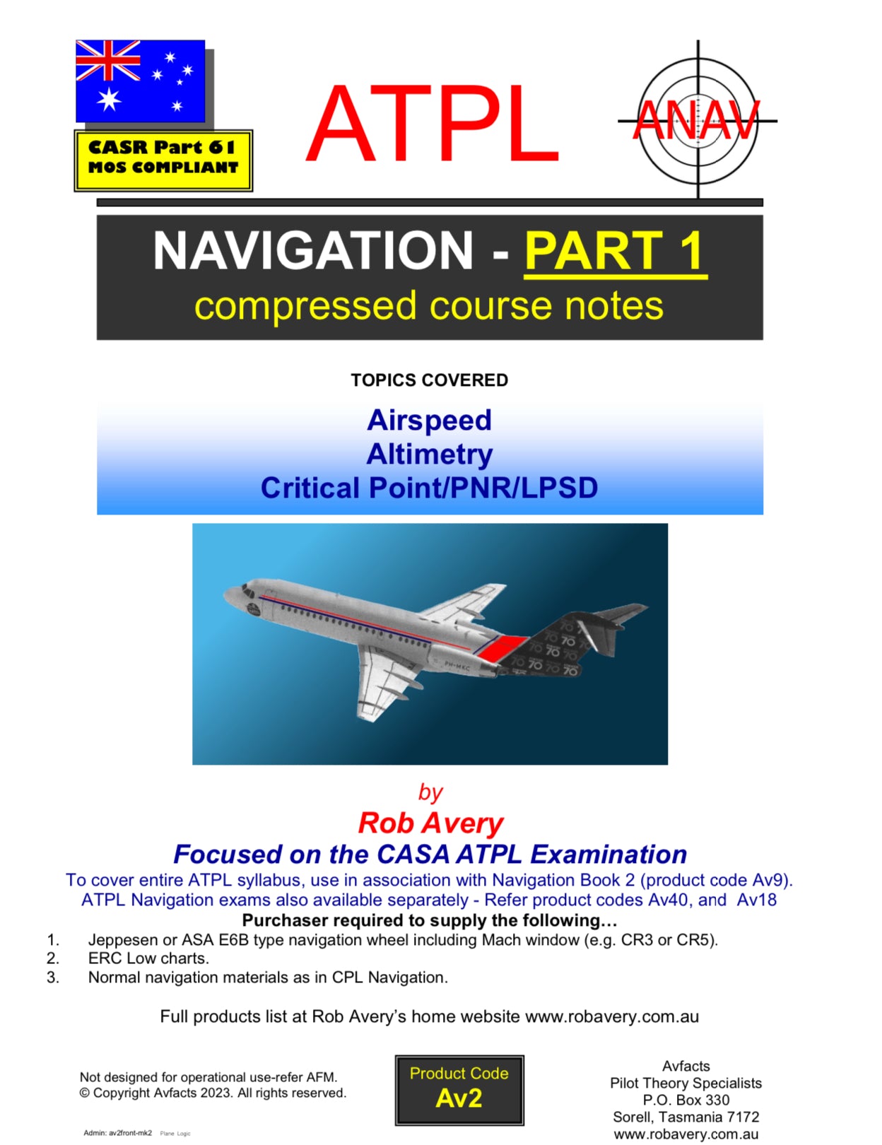 Avfacts by Rob Avery ATPL Navigation Part 1 - AV2