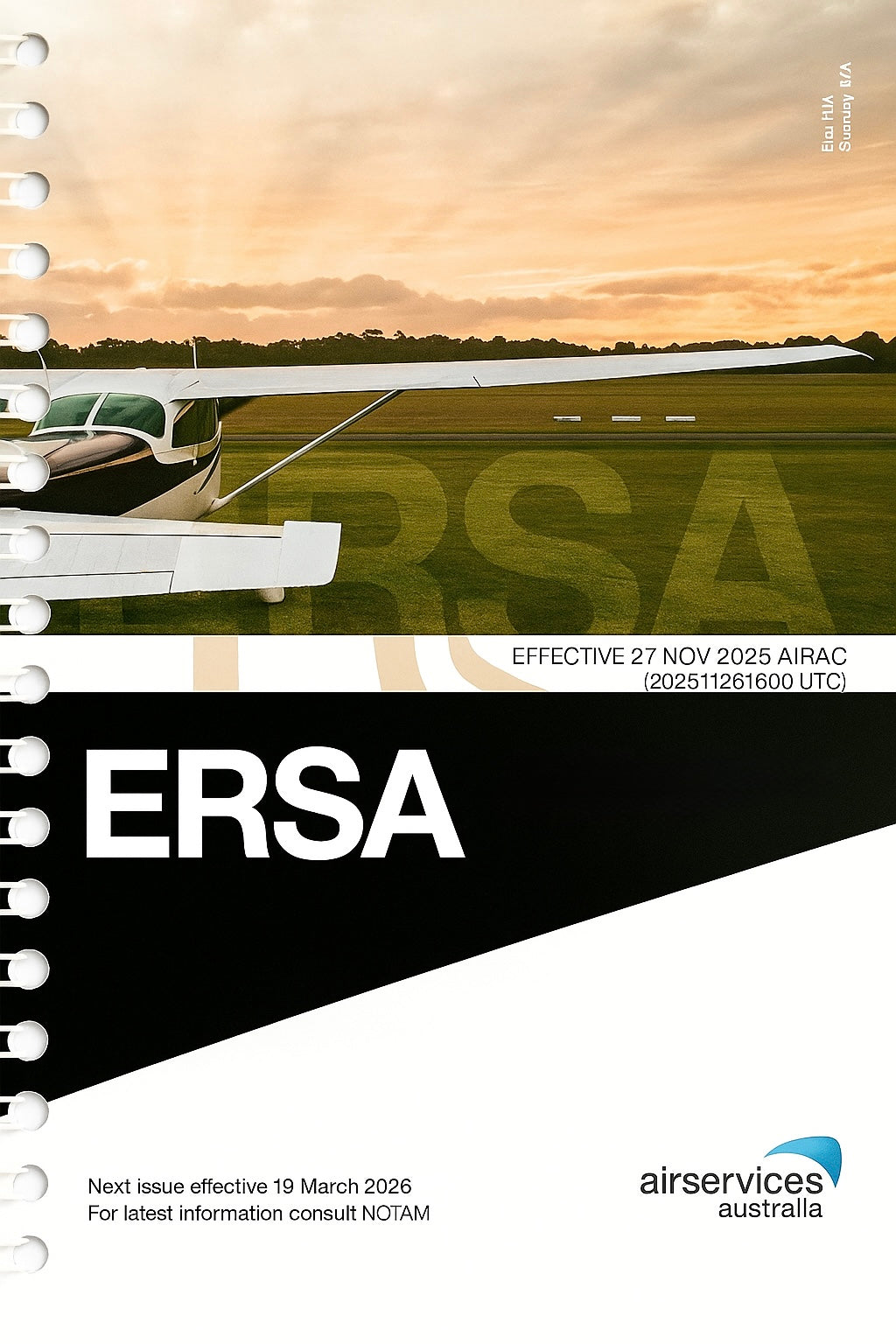 ERSA Sprial Bound - En-Route Supplement Australia Spiral Bound • Effective 27 NOVEMBER 2025