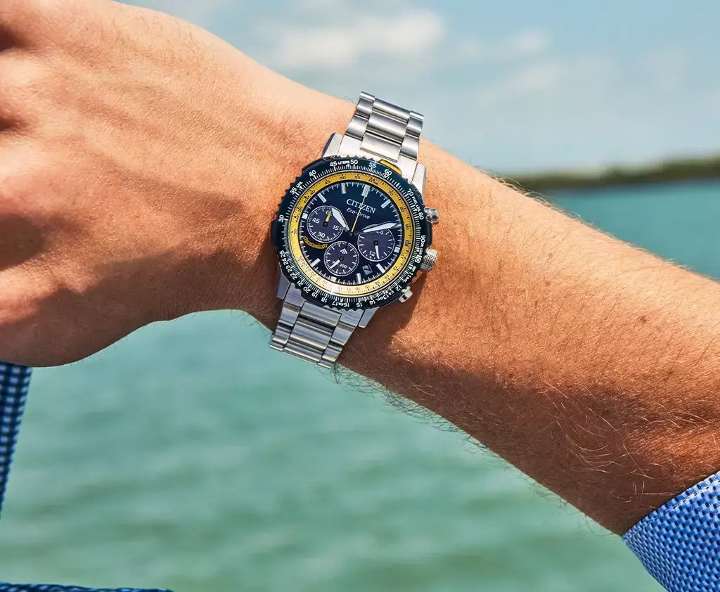 Citizen Promaster Blue Angels Sky Navihawk Eco-Drive Pilot Watch - CA4667-53L