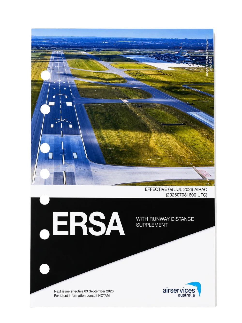 ERSA Loose Leaf with RDS - En-Route Supplement Australia Loose Leaf with Runway Distance Supplement • Effective 09 JULY 2026