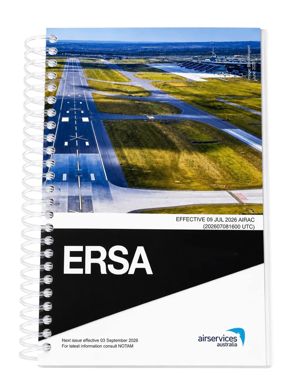 ERSA Sprial Bound - En-Route Supplement Australia Spiral Bound • Effective 09 JULY 2026