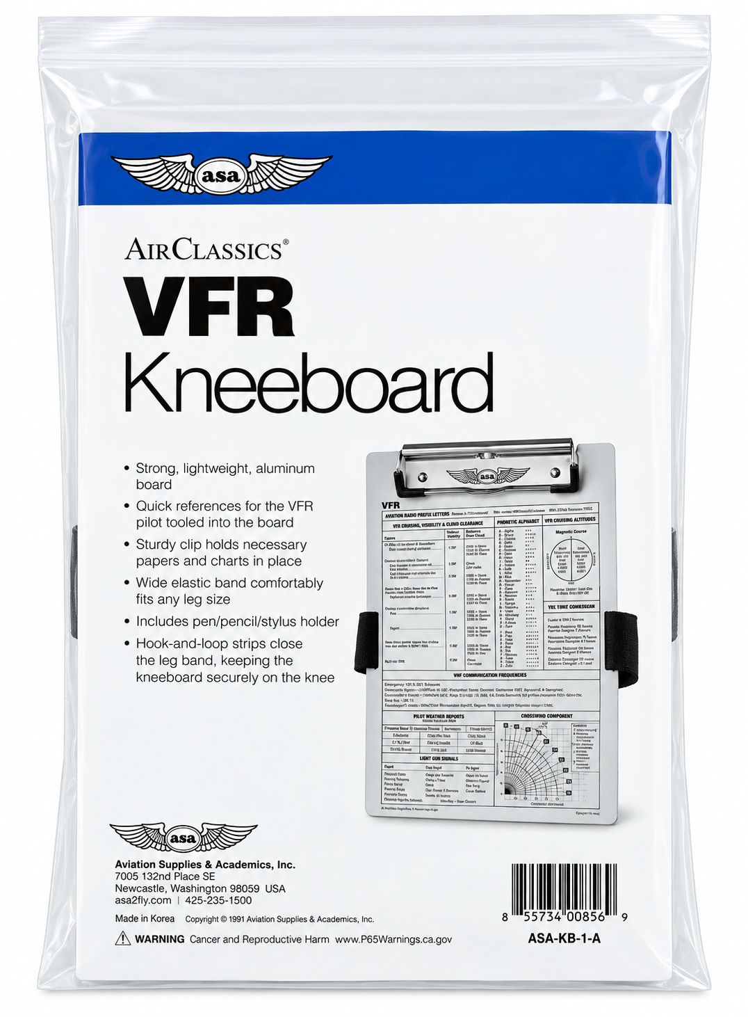 ASA VFR Kneeboard