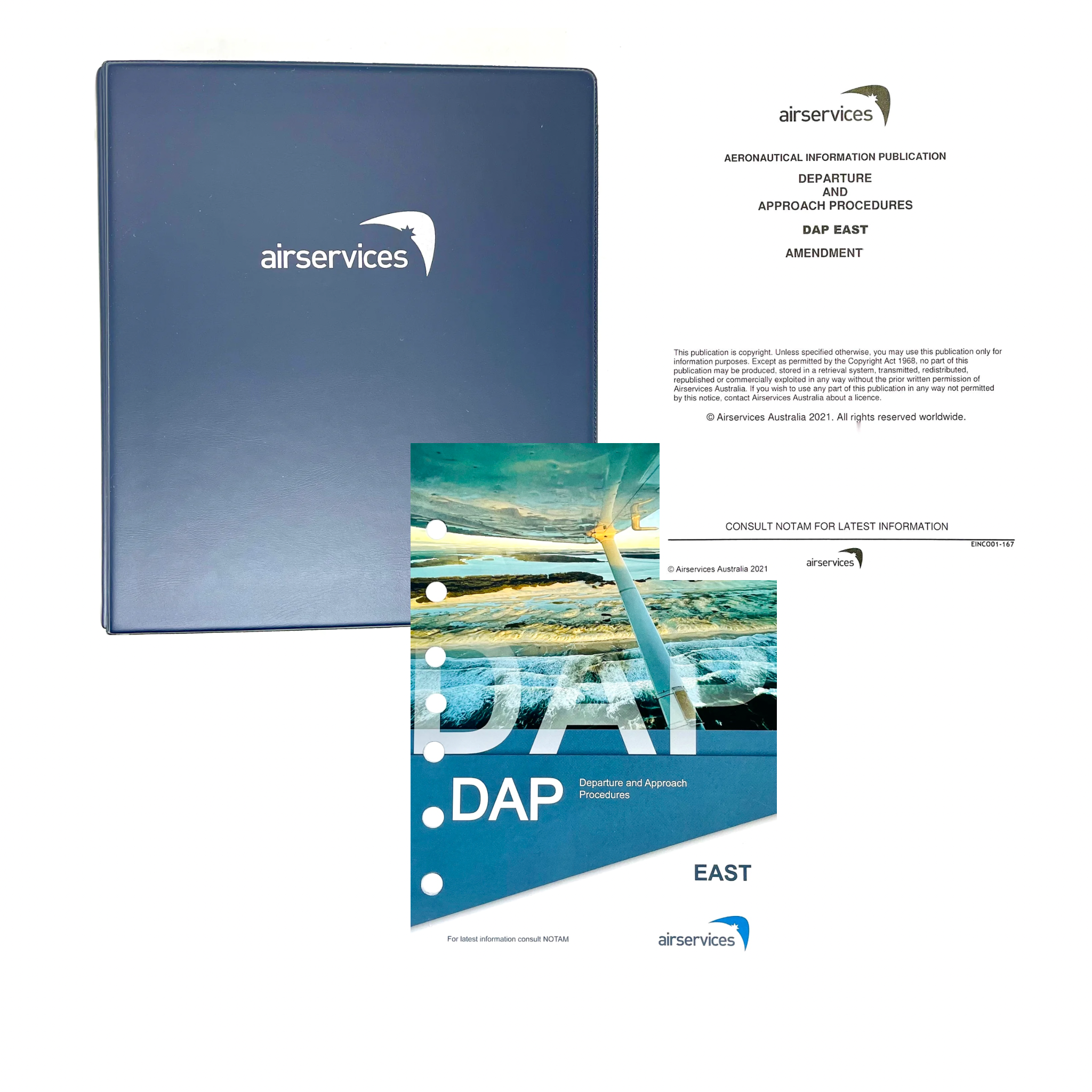 DAP EAST - Departure & Approach Procedures East Complete with Binders