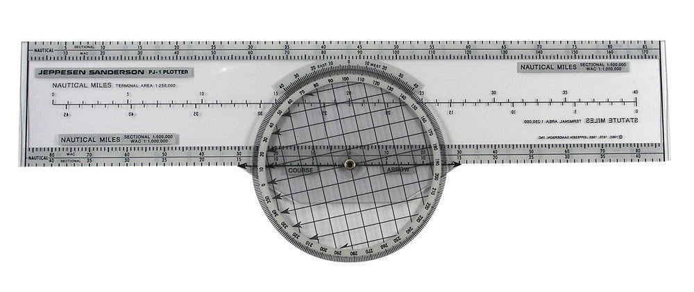 Jeppesen PJ-1 Rotating Azimuth Plotter