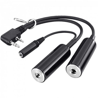 ICOM Aviation Headset Adapter for ICA-15/ICA-24/ICA-6 Handheld Transceiver