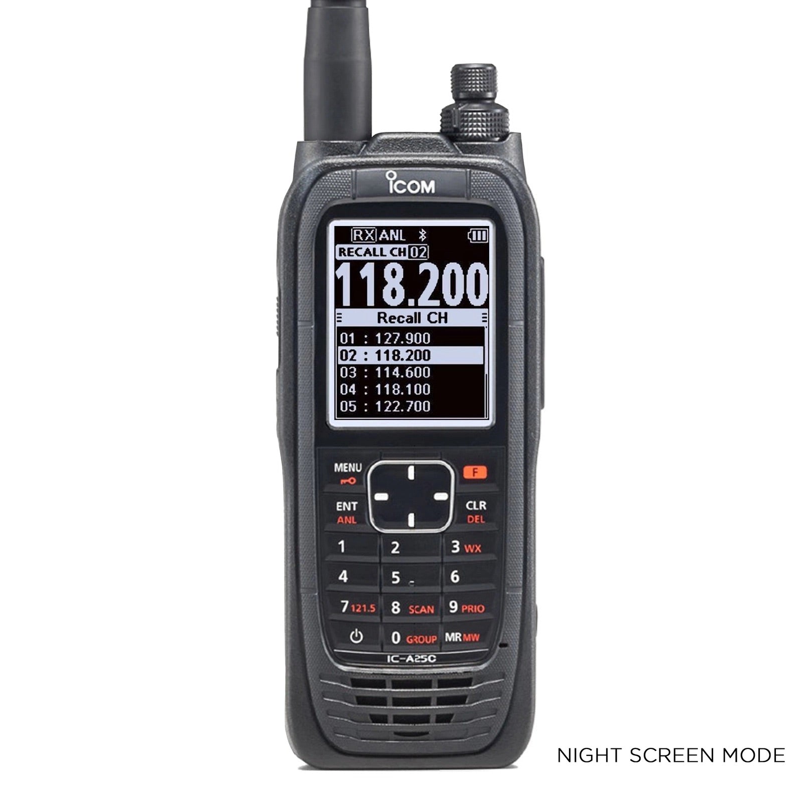 ICOM IC-A25CE Airband VHF Handheld Transceiver