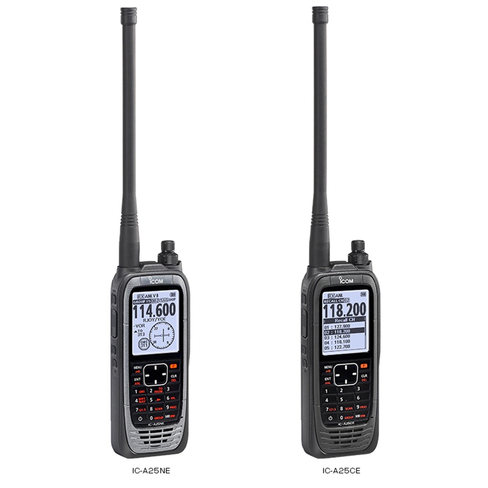 ICOM IC-A25CE Airband VHF Handheld Transceiver