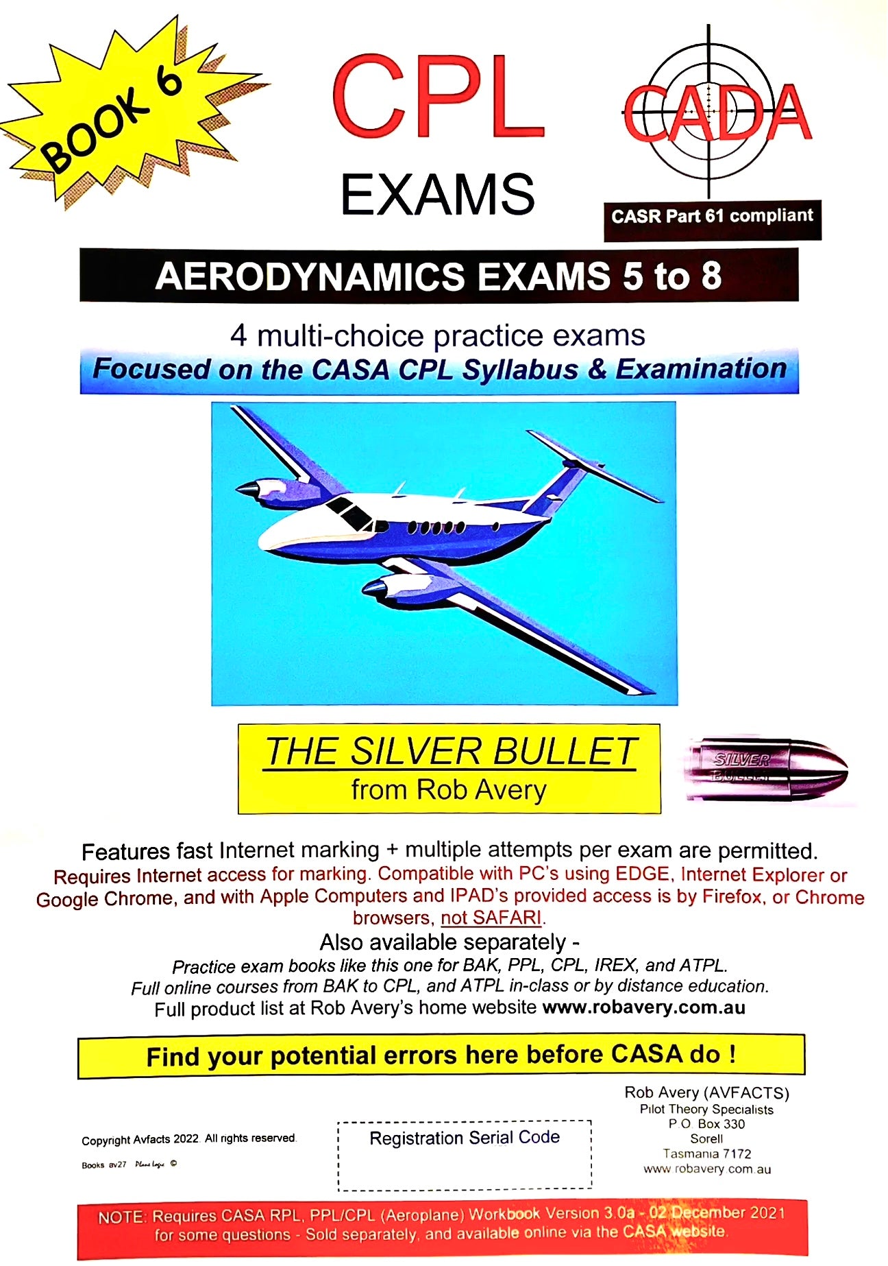 Avfacts by Rob Avery CPL Aerodynamics Exams 5 to 8 - AV27
