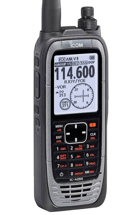 ICOM IC-A25NE VHF Air Band Transceiver