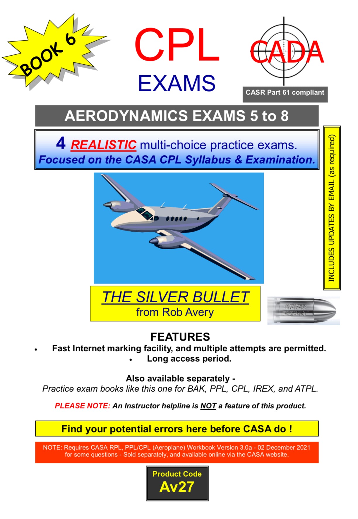 Avfacts by Rob Avery CPL Aerodynamics Exams 5 to 8 - AV27