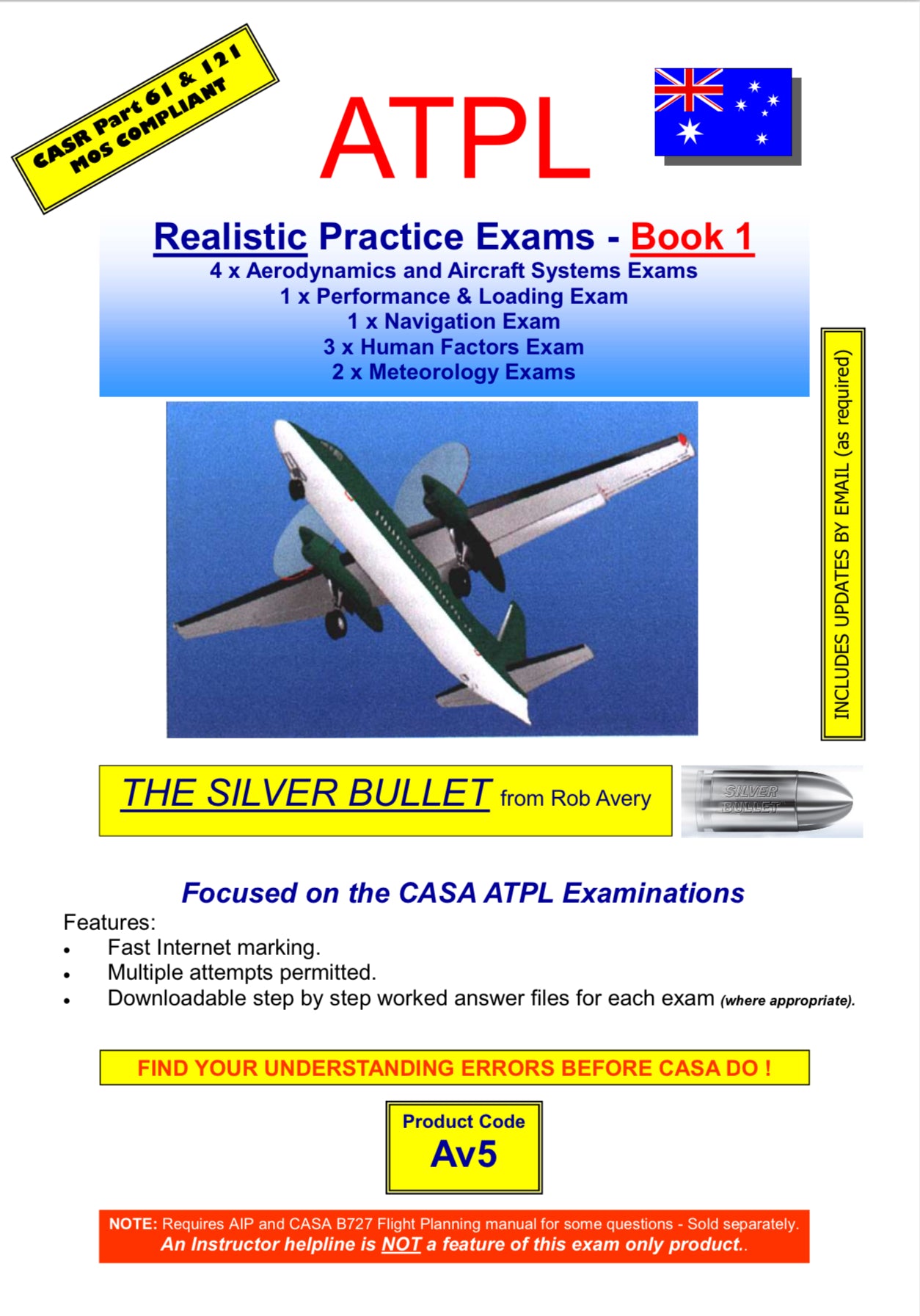 Avfacts by Rob Avery ATPL Practice Exams Book 1 - AV5