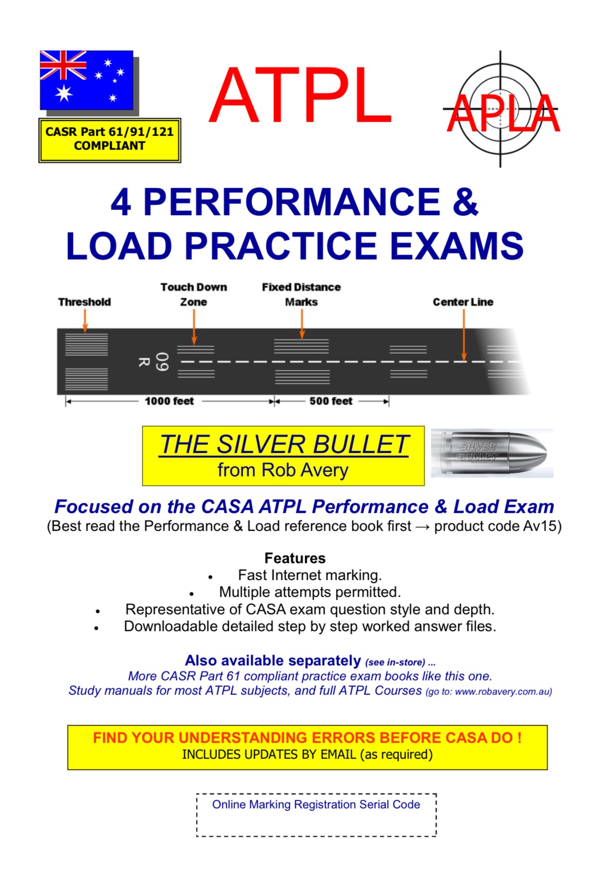 Avfacts by Rob Avery 4 x ATPL Performance Practice Exams - AV42