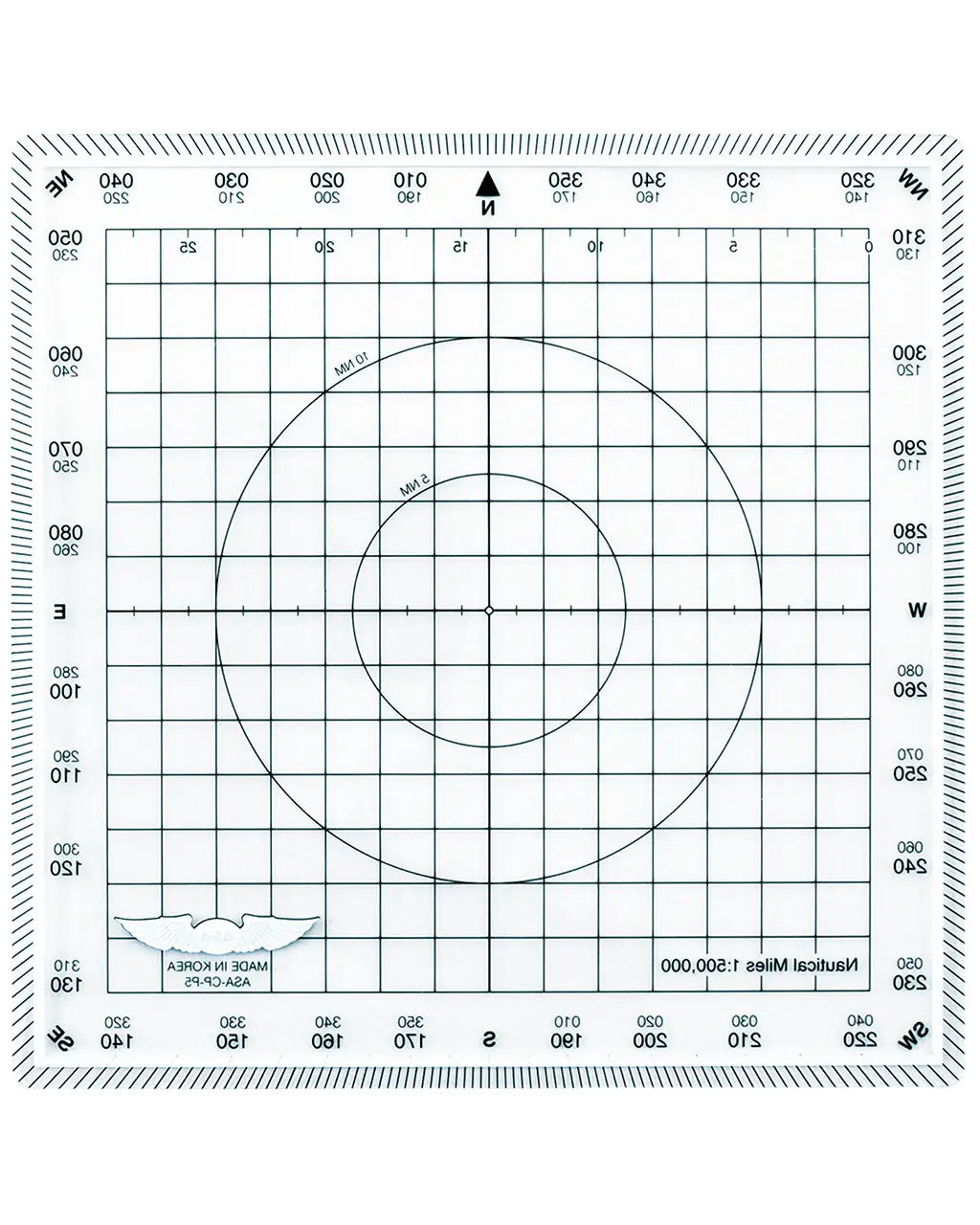 ASA Square Aviation Plotter