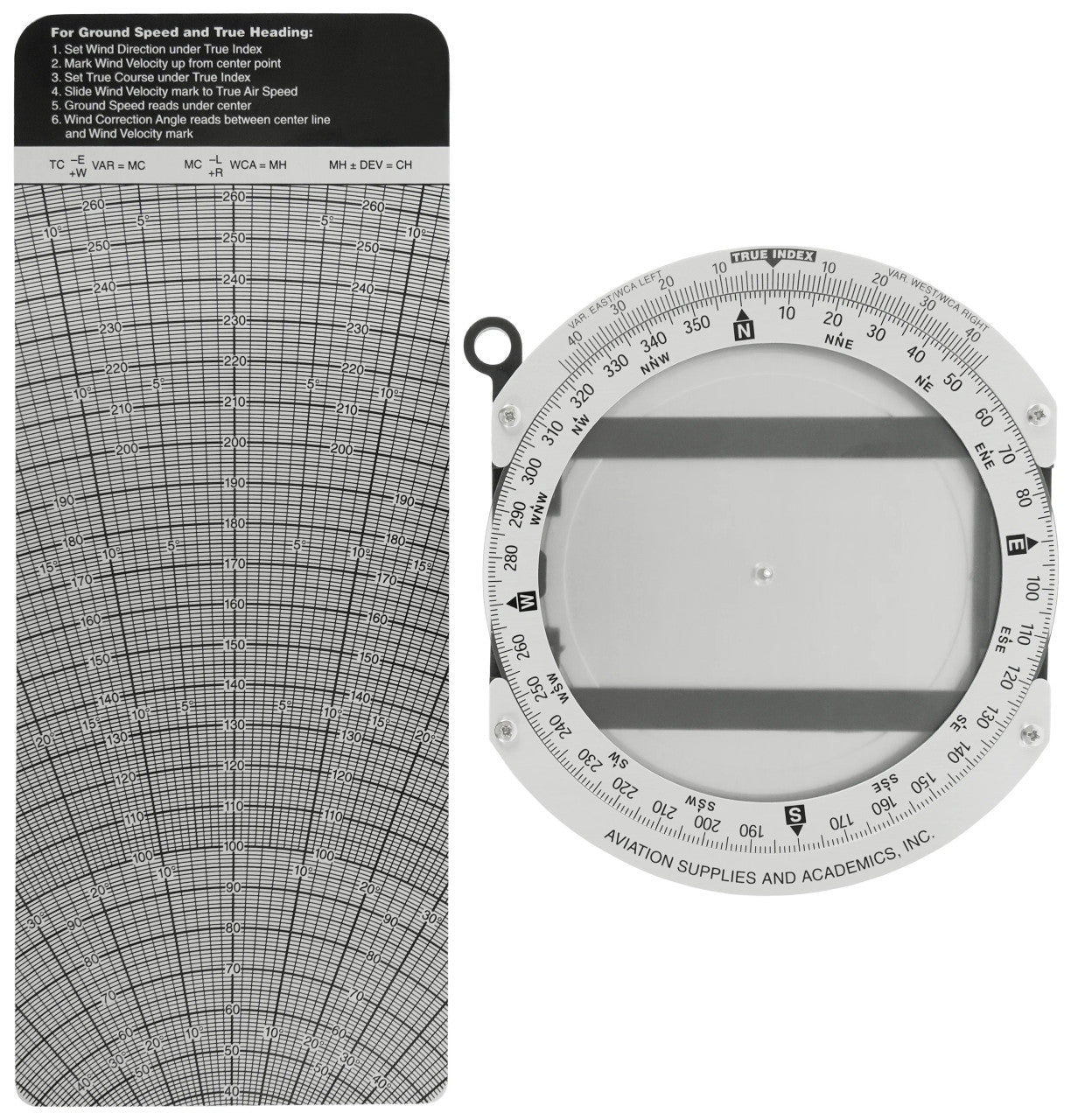ASA E6-B Aluminium Flight Computer