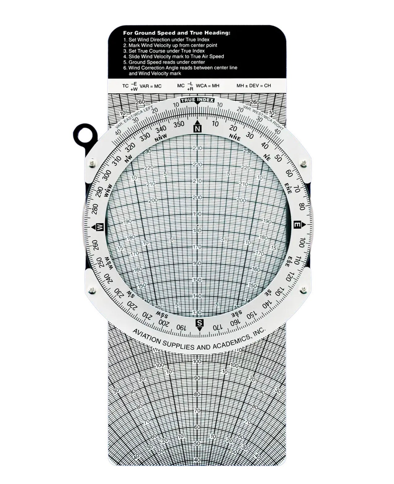 ASA E6-B Aluminium Flight Computer