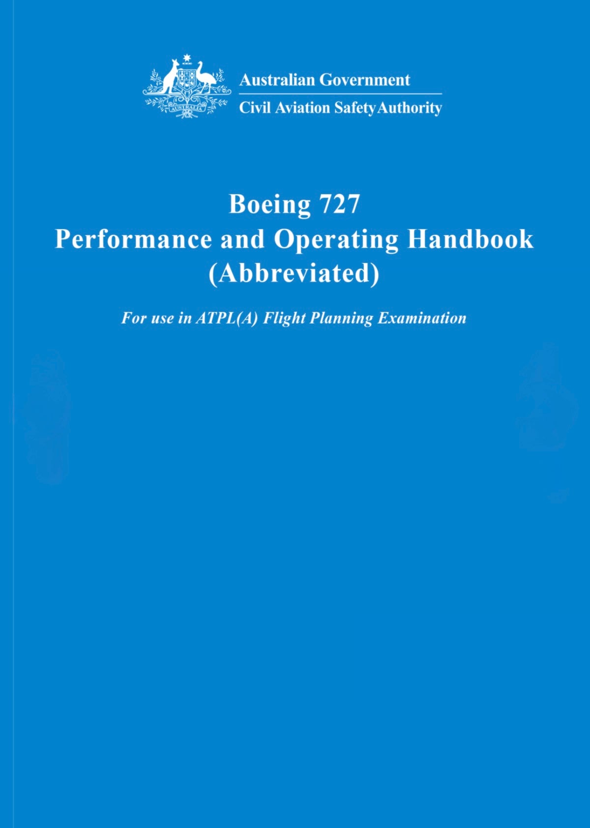 Boeing 727 Performance & Operating Handbook