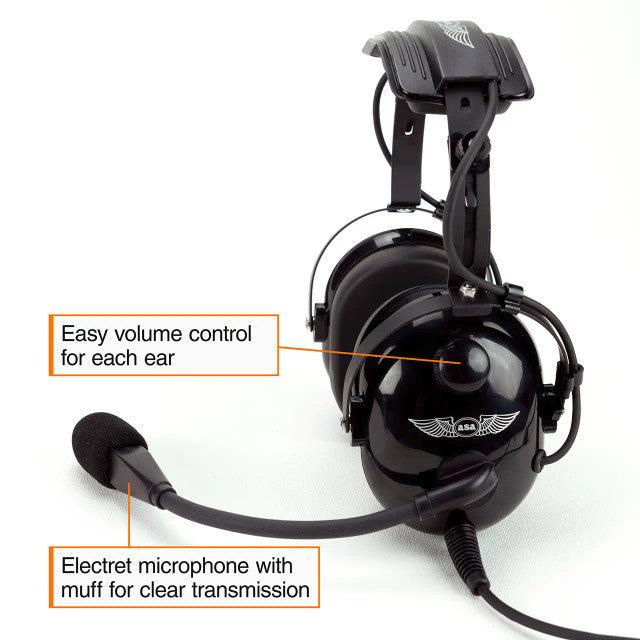 ASA HS-1A Headset + FREE HEADSET BAG