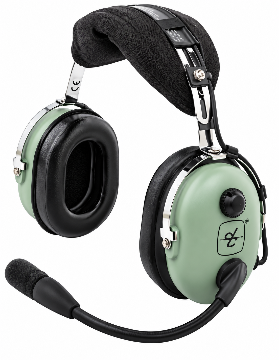 David Clark H10-13.4 GA Dual Plugs Straight Cord + FREE HEADSET BAG