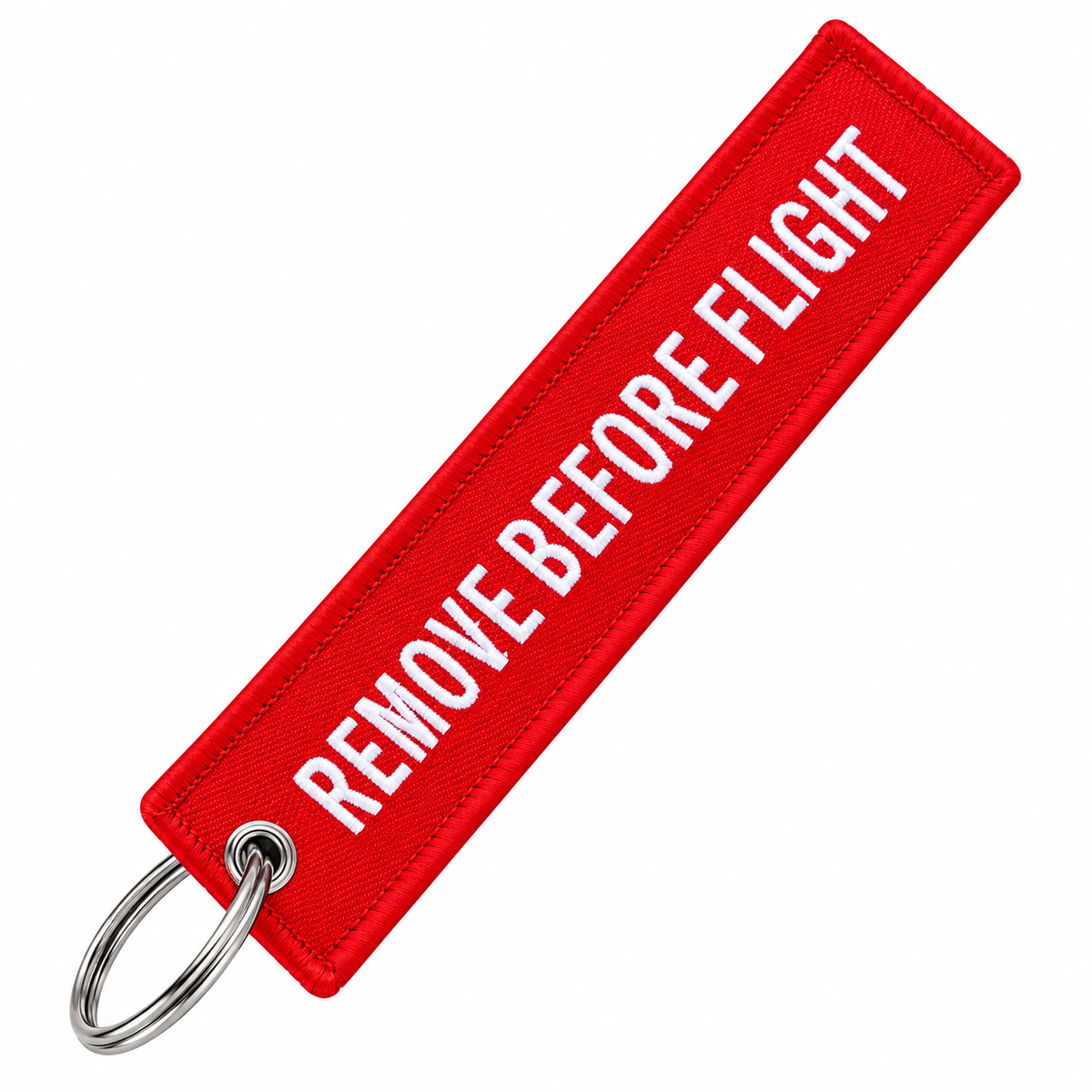 REMOVE BEFORE FLIGHT Keyring