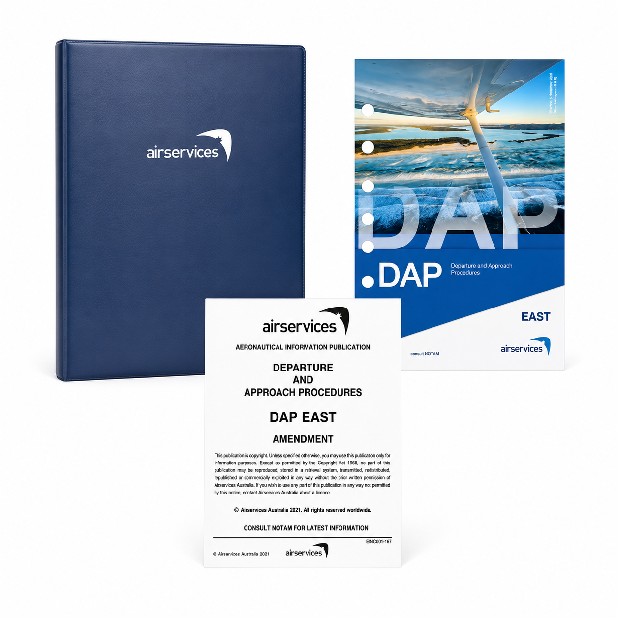 DAP EAST - Departure & Approach Procedures East Complete with Binders