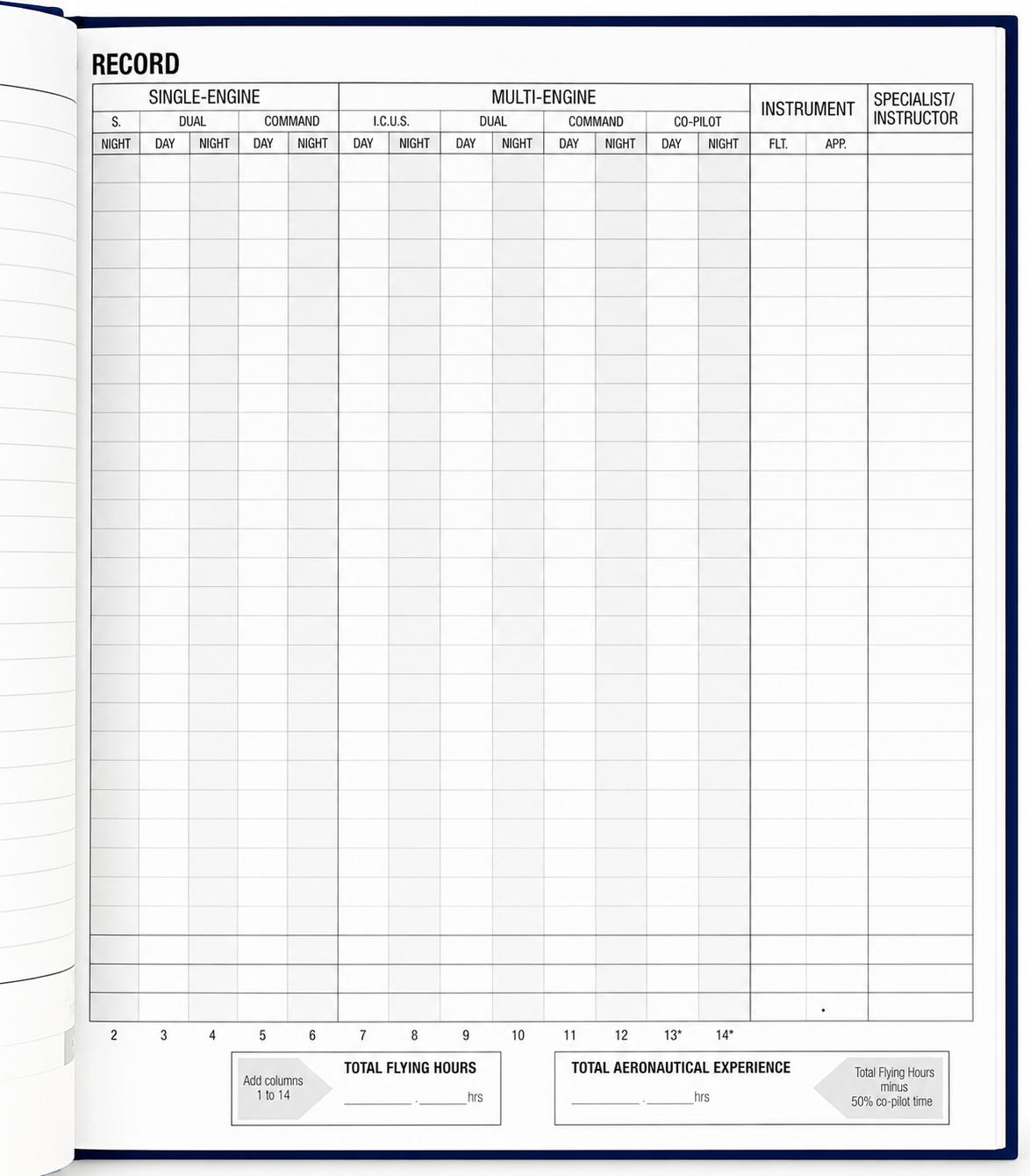 Airservices Australia Pilot Logbook