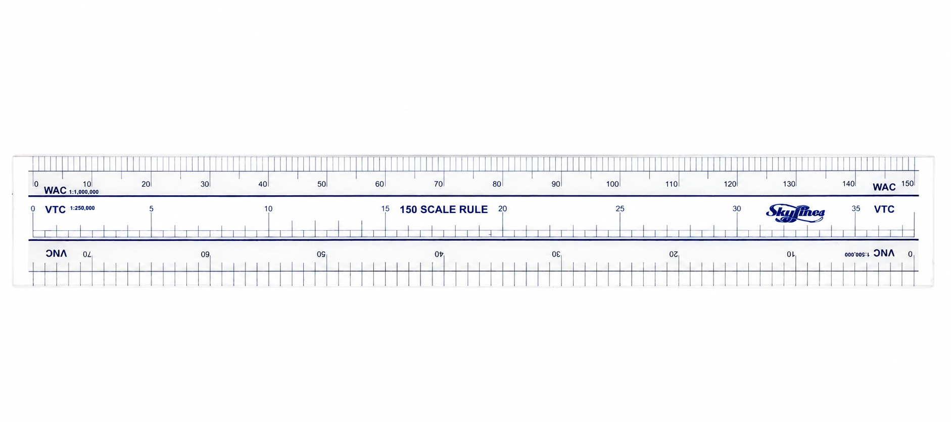 Skylines 150 Nautical Miles Navigation Ruler