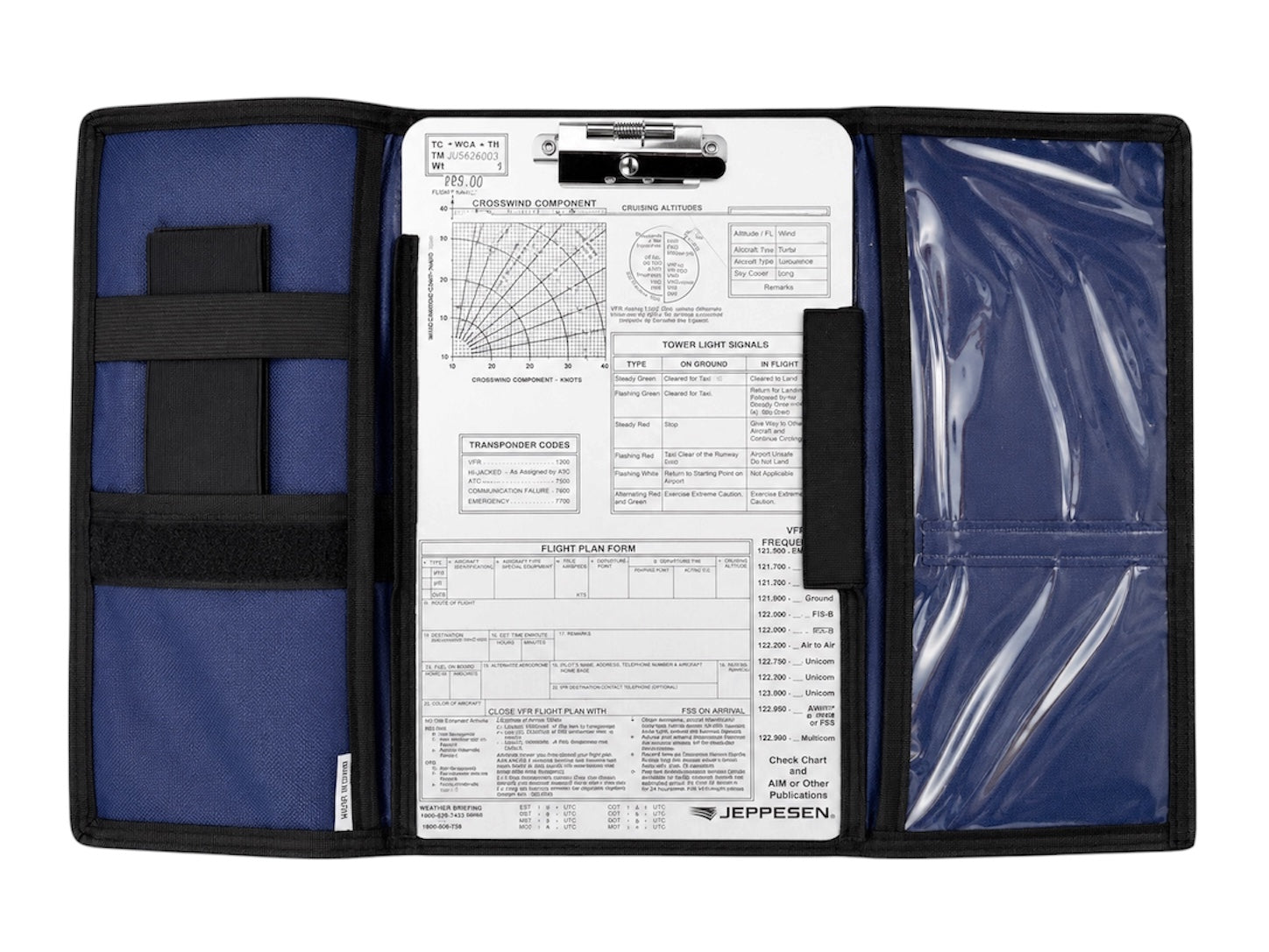 Jeppesen VFR Tri-Fold Kneeboard