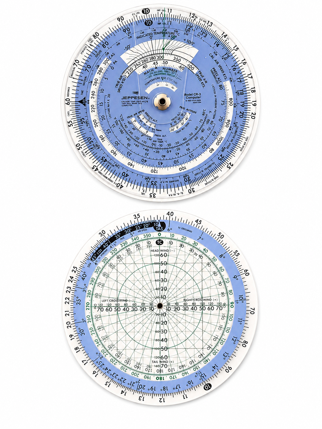 Jeppesen CR-3 Circular Flight Computer