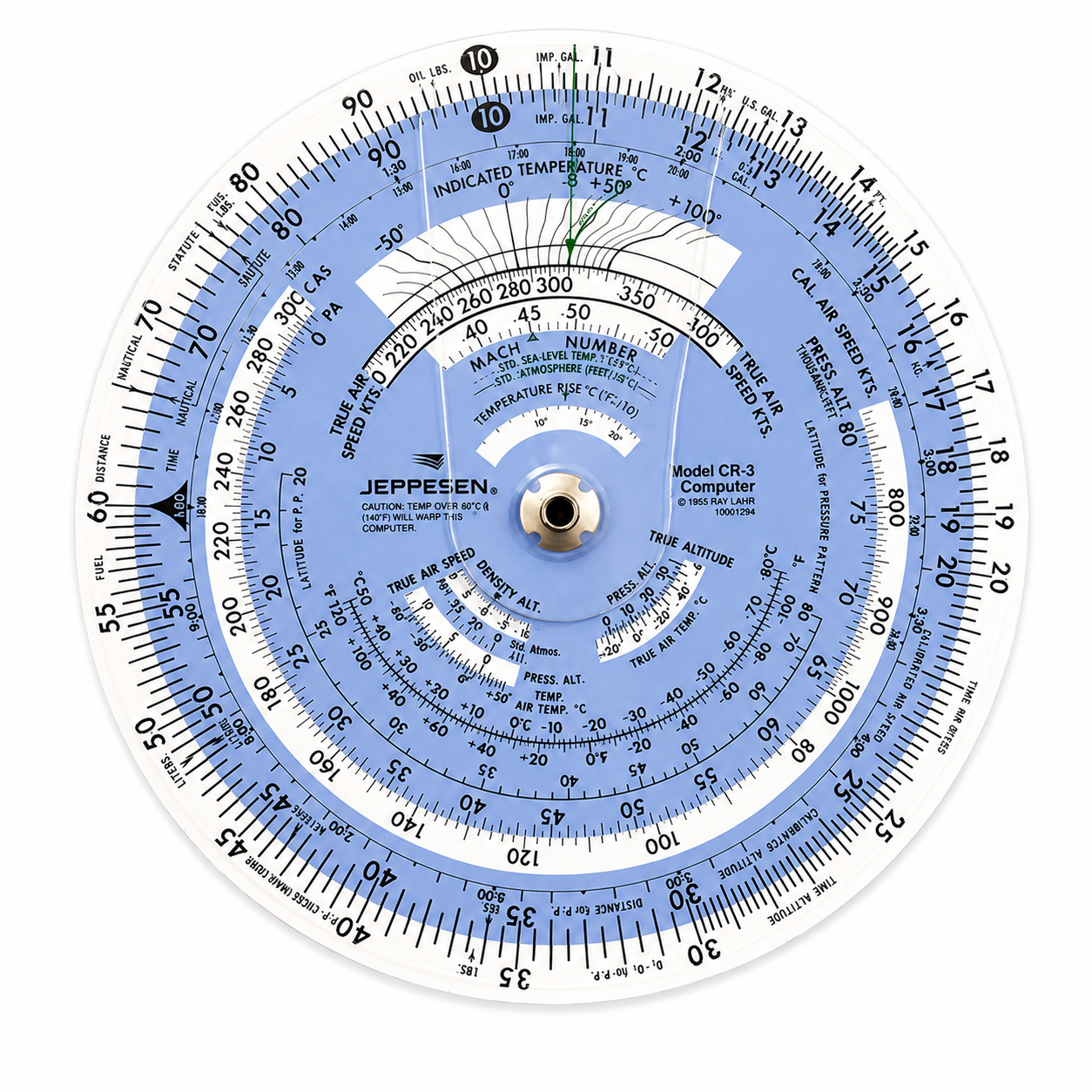 Jeppesen CR-3 Circular Flight Computer