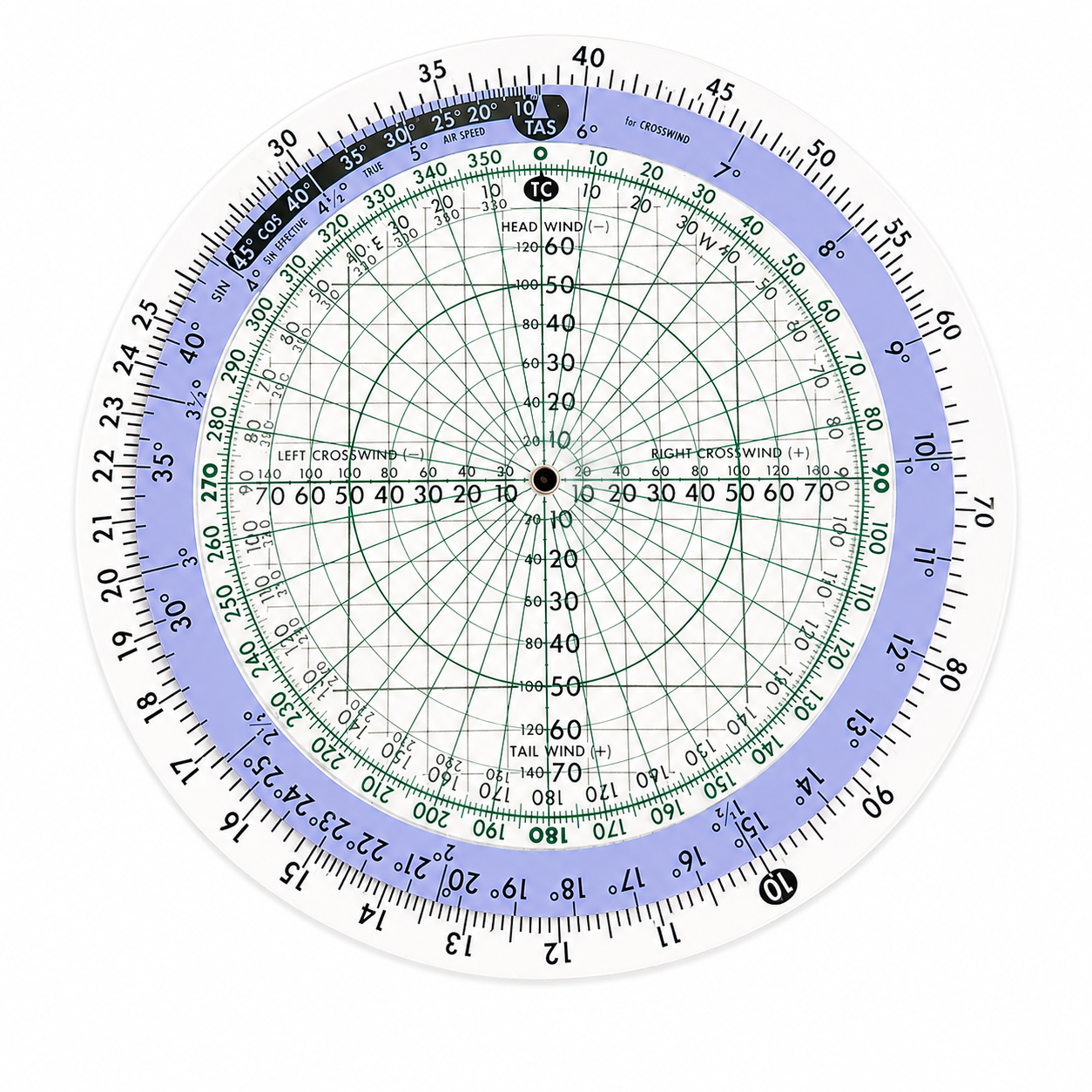 Jeppesen CR-3 Circular Flight Computer