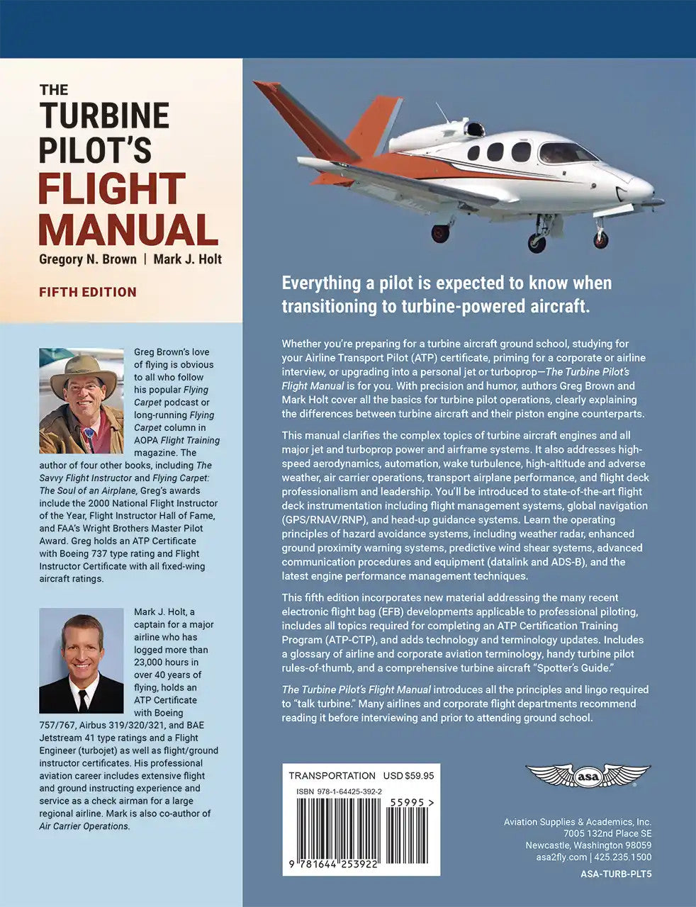 ASA The Turbine Pilot's Flight Manual - Fifth Edition