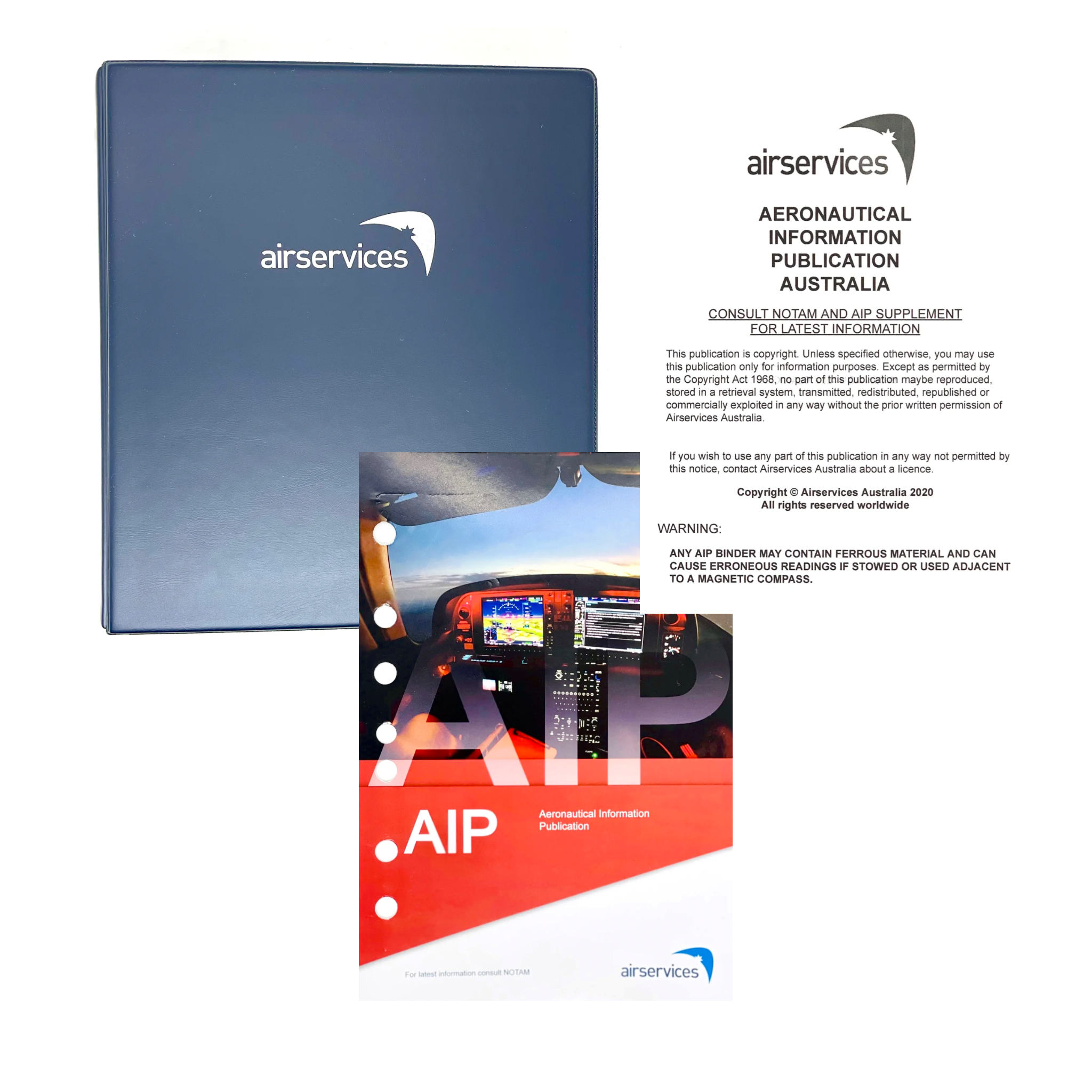 AIP - Aeronautical Information Publication Complete With Binder