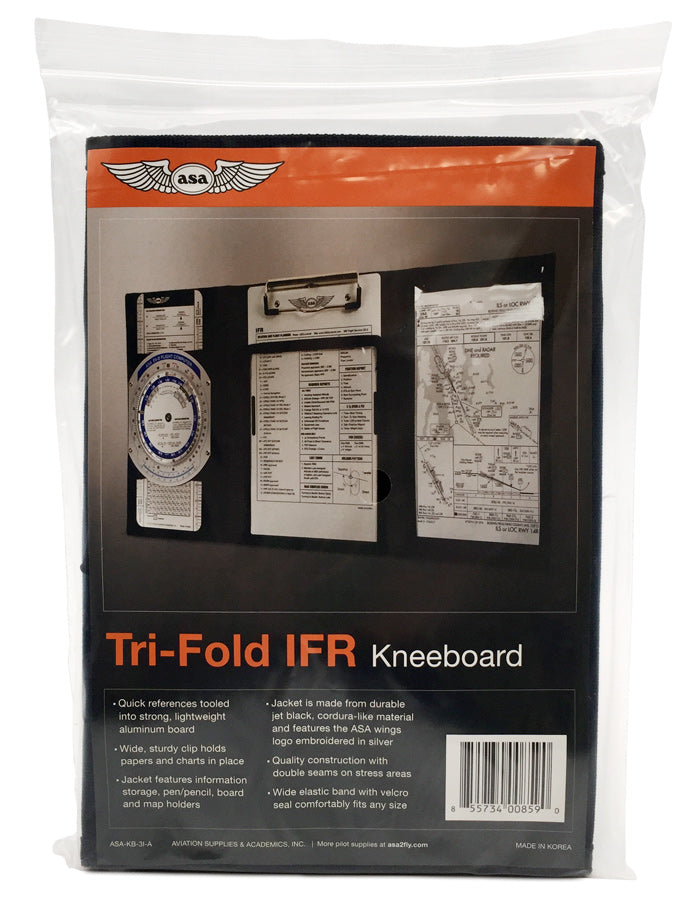 ASA IFR Tri-Fold Kneeboard