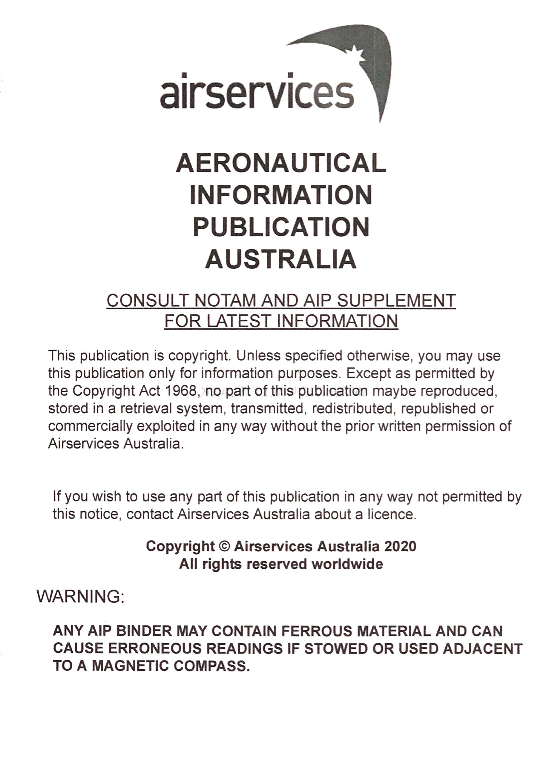 AIP - Aeronautical Information Publication Amendments