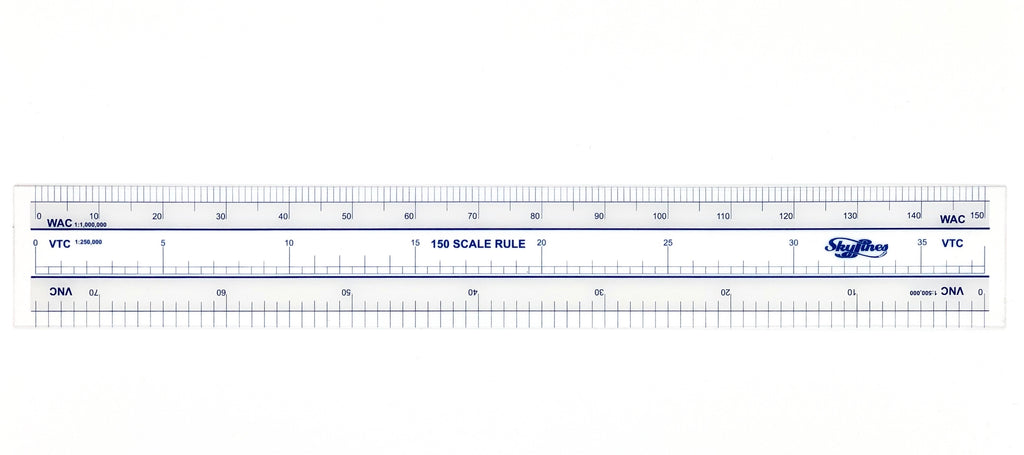 Skylines 150 Nautical Miles Navigation Ruler